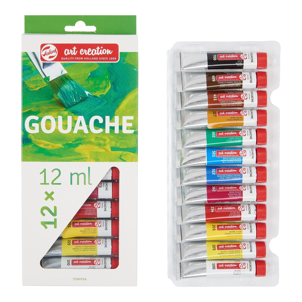 Talens - Art Creation - Gouache set | 12 x 12 ml