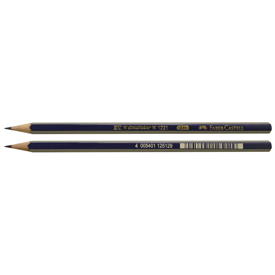 Faber Castell - Graphite Sketch Pencils No 1221 - 2H