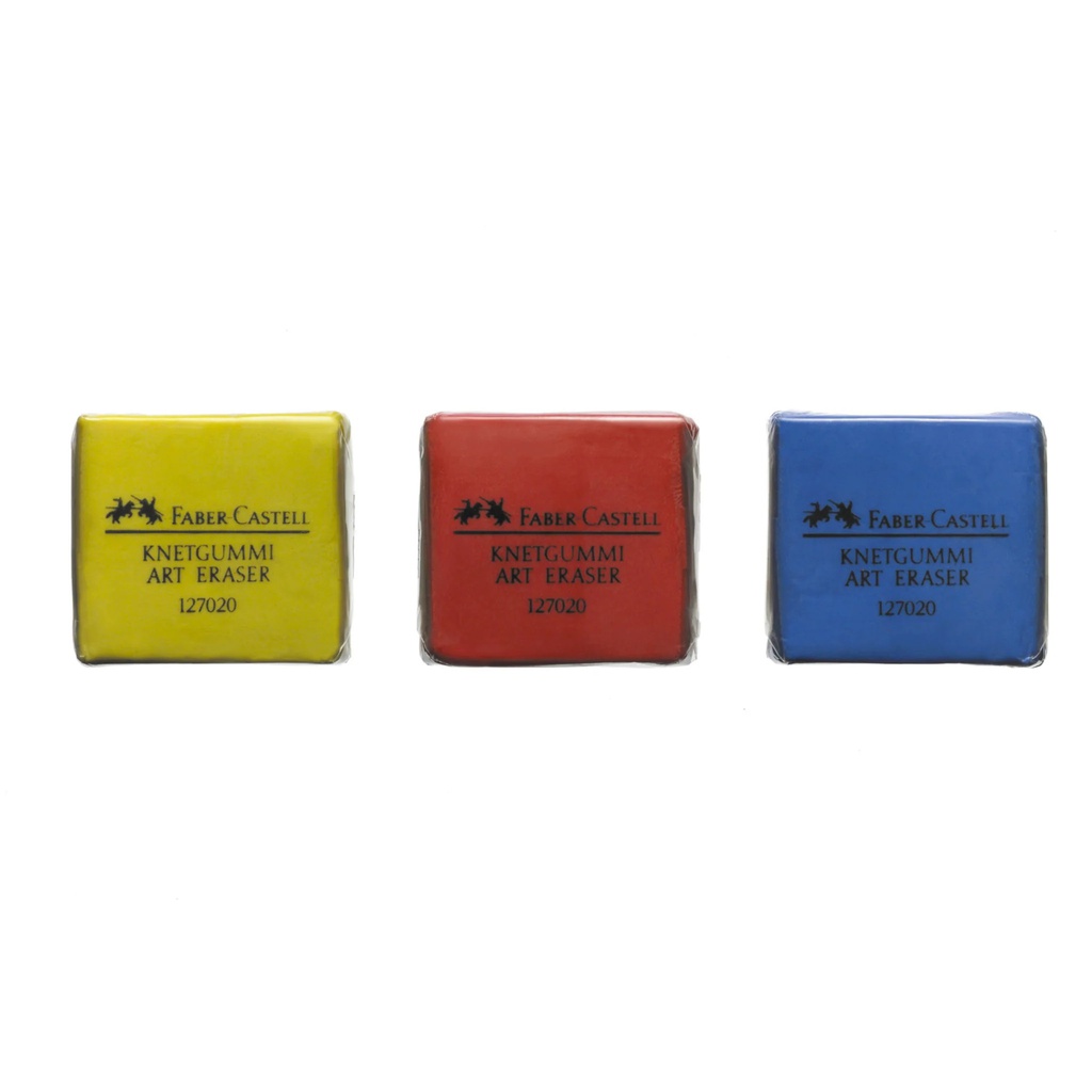 Faber Castell - Large Kneadable Art Eraser - Gray, for charcoal and graphite