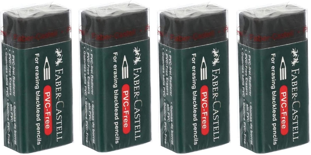 Faber Castell - Small dust free Art Eraser - Black, for graphite