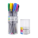 Styno - Metal Clad Tip Fineliner (ST-1216) - 0.4 mm Set of 12 Multi Color