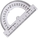 Queen - Plastic Math Protractor -180 Degree - Transparent plastic