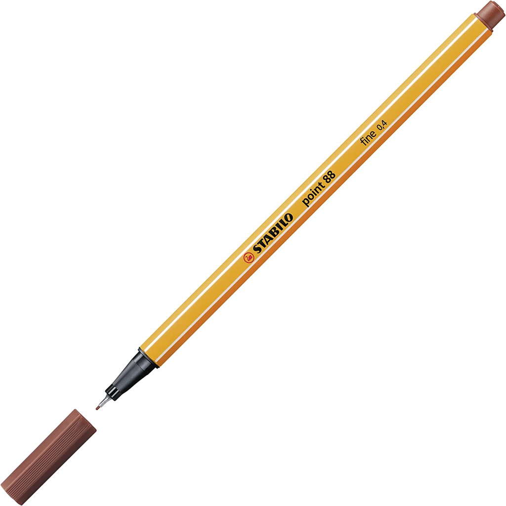 Stabilo -  Fineliner Point 88  - Long pen - 75 Sienna