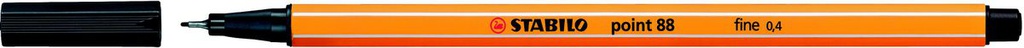 Stabilo -  Fineliner Point 88  - Long pen - 46 Black