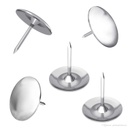 MG Chenguang - Thumb Tacks Push Pins - Silver Round Head Pin - One Box