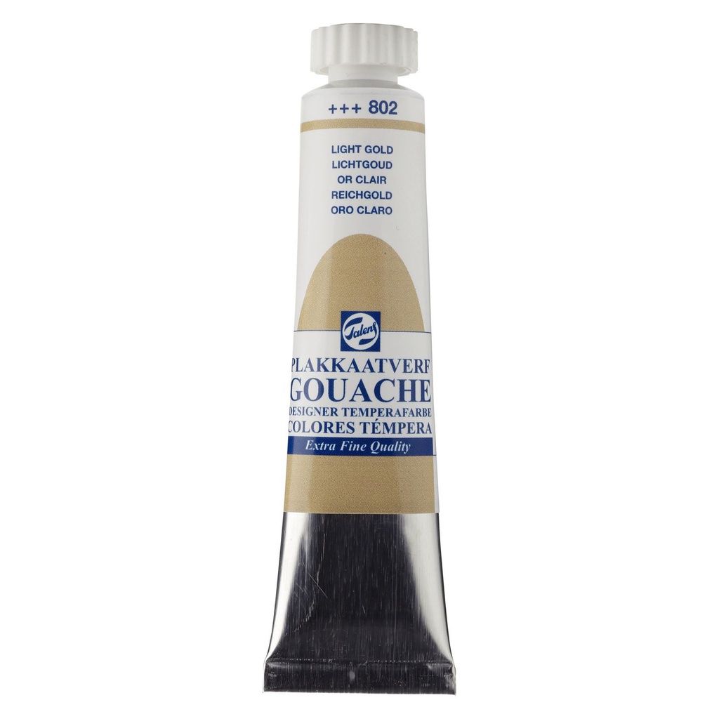 Talens - Gouache - Tube 20 ml Light Gold 802
