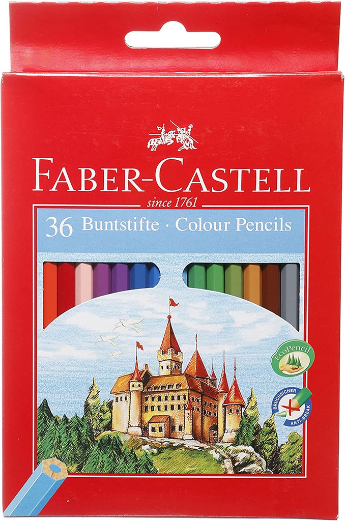 Faber Castell – Color pencils – Long pencil 36  color