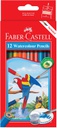 Faber Castell – Watercolor pencils – Long pencil 12 color