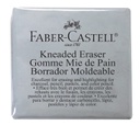 Faber Castell - Large Kneadable Art Eraser - Gray, for charcoal and graphite