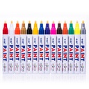 Aide - 110  Paint Marker - Doko Marks On anything Oil-Base Set Brush Tip - Colors