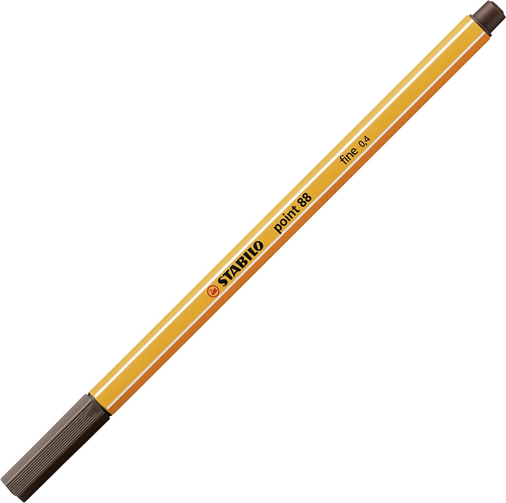 Stabilo -  Fineliner Point 88  - Long pen - 65 Umber
