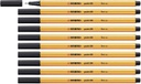 Stabilo -  Fineliner Point 88  - Long pen - 46 Black
