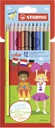 Stabilo - Colored Pencil set - 12 Long Pencil