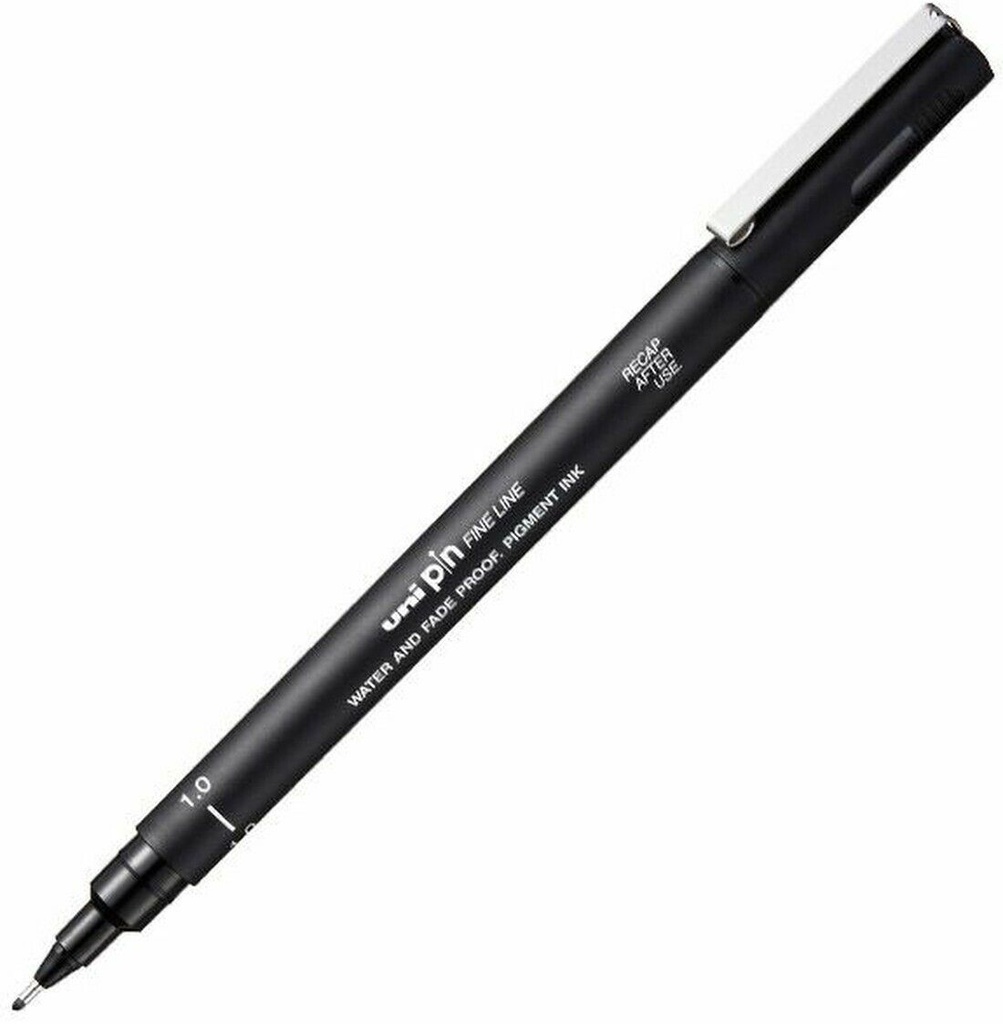 Uni Pin - Fineliner - Water and Fade proof - Pigment ink - 1.0