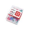 MG Chenguang - Office Color Push Pins - Plastic Box - 35 Push Pins