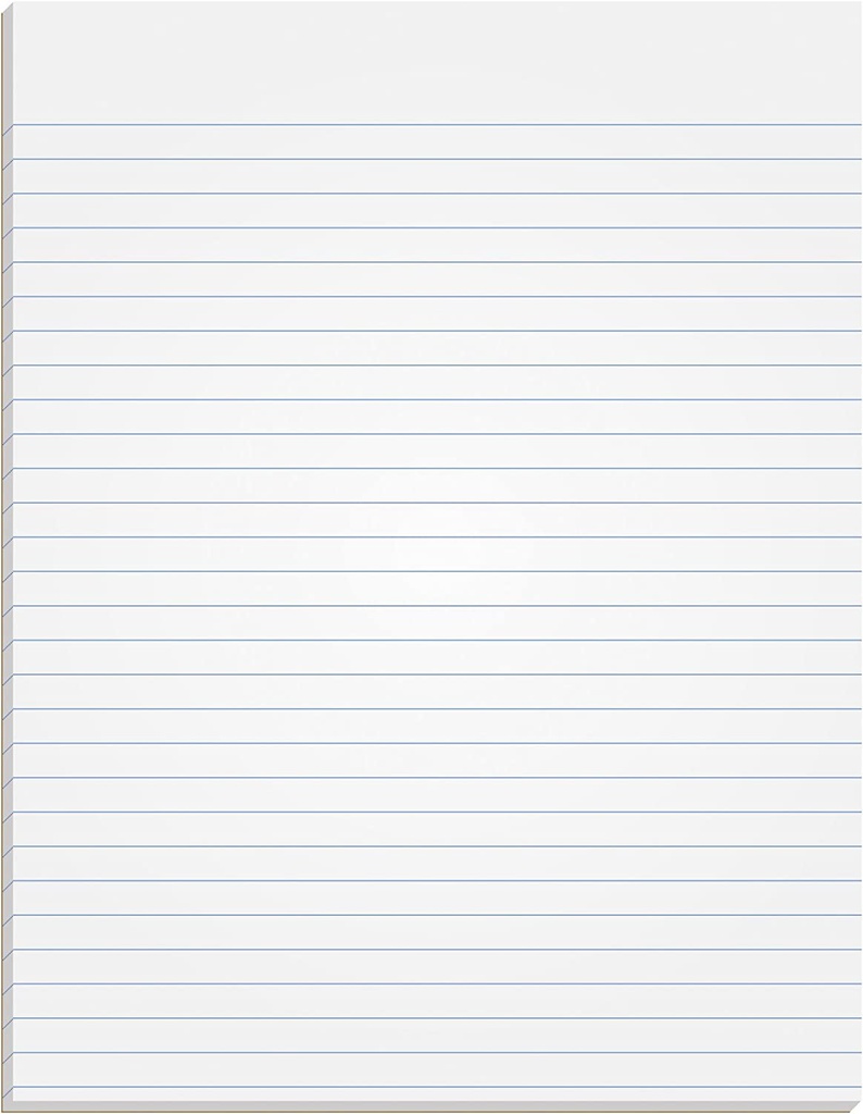 Foolscap lined paper