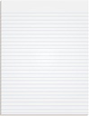 Foolscap lined paper