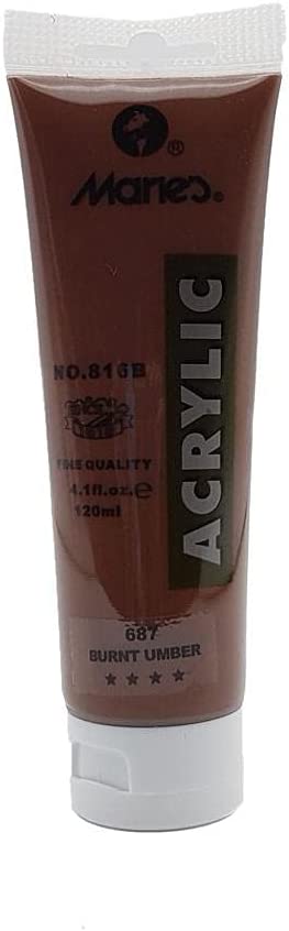 Acrylic Paints 75ml - Burnt Umber 687