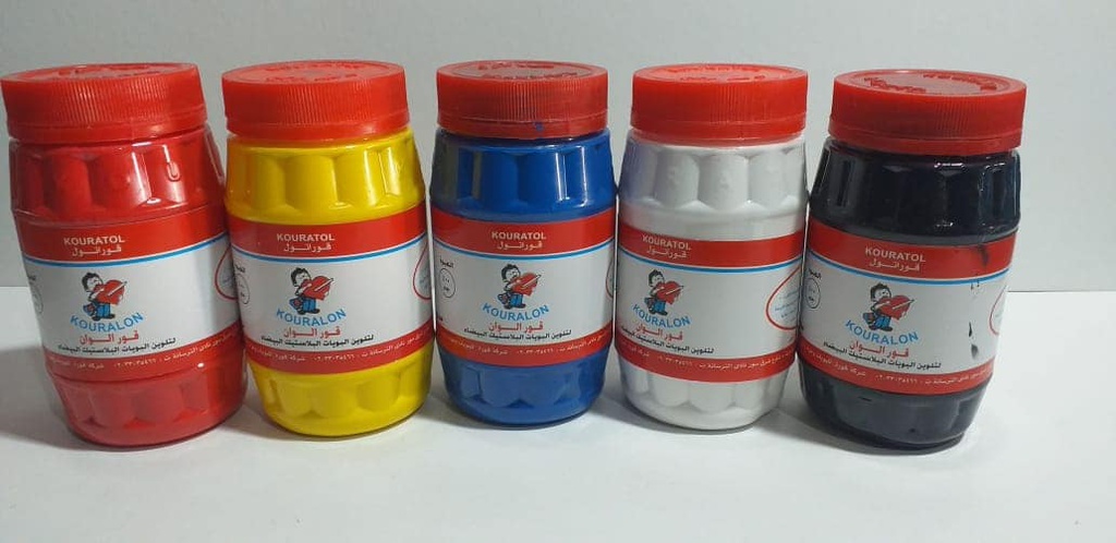 Koura - tol colors -  non-stick colored paints for painting and coloring - water-based paints