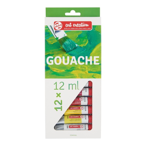 Talens - Art Creation - Gouache set - 12 tube 12 ml