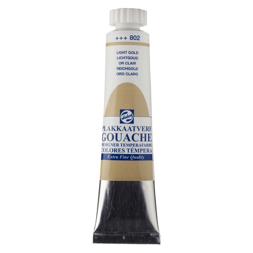 Talens - Gouache - Tube 20 ml Light Gold 802