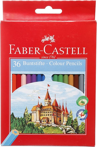 Faber Castell – Color pencils – Long pencil 36  color