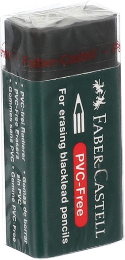 Faber Castell - Small Dust Free Art Eraser - Black, for graphite