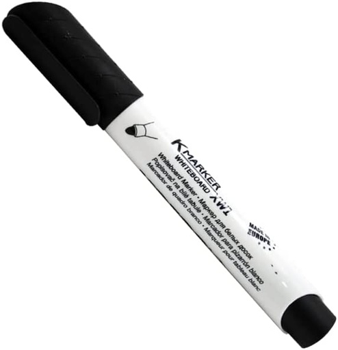 OR-322 - Whiteboard Marker Pen - Water-base Ink - Easy Erase - High Capacity, black