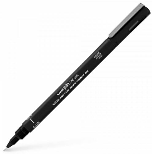 Uni Pin - Fineliner - Water and Fade proof - Pigment ink - 0.5