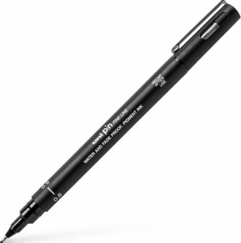 Uni Pin - Fineliner - Water and Fade proof - Pigment ink - 0.6