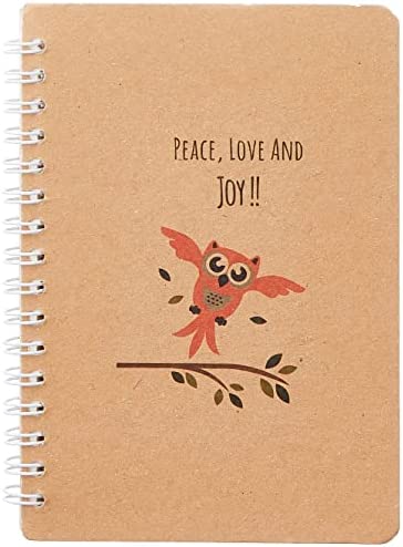 Notebook - Yassin Kraft - Spiral binding, 80 sheets - size A6