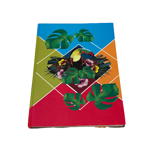 Notebook - Yassin  Hard Cover, Sewn binding - 96 Sheet - size A4 - paper 70 gm