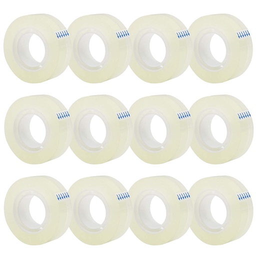 Transparent Tape Refills, Clear Tape, All-Purpose Transparent Glossy Tape